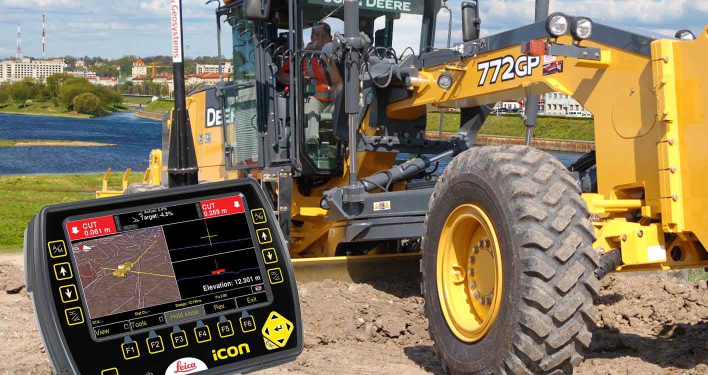 Plaatsen, compacteren en egaliseren van grond